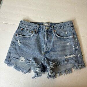 Agolde Parker Vintage Denim Shorts SZ. 25